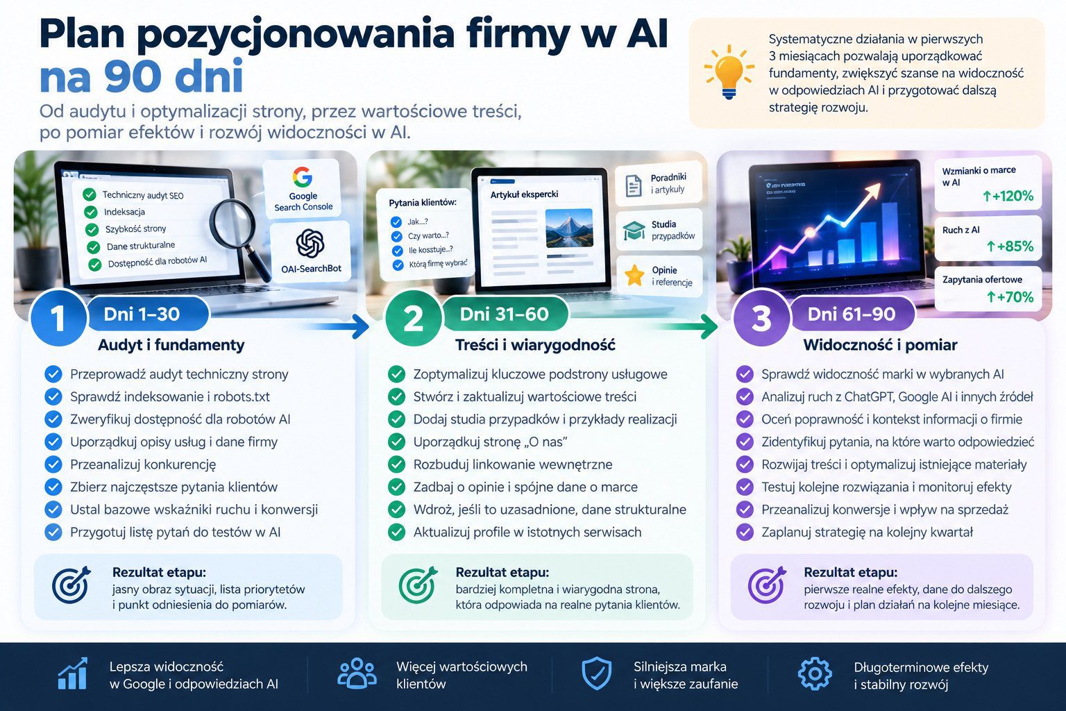 Plan pozycjonowania firmy w AI 3