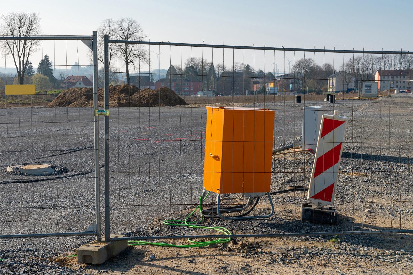 ogrodzenie budowlane