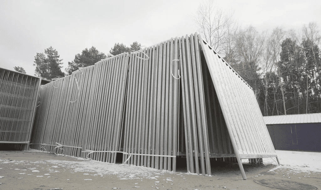 ogrodzenie budowlane